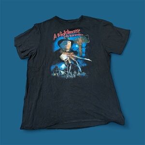 Black A Nightmare on Elm Street Graphic T-Shirt
